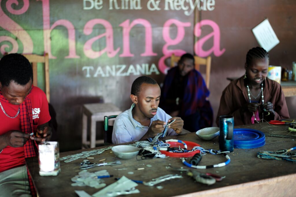 Jewelry Making Workshop at Shanga