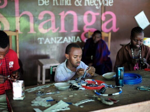 Jewelry Making Workshop at Shanga