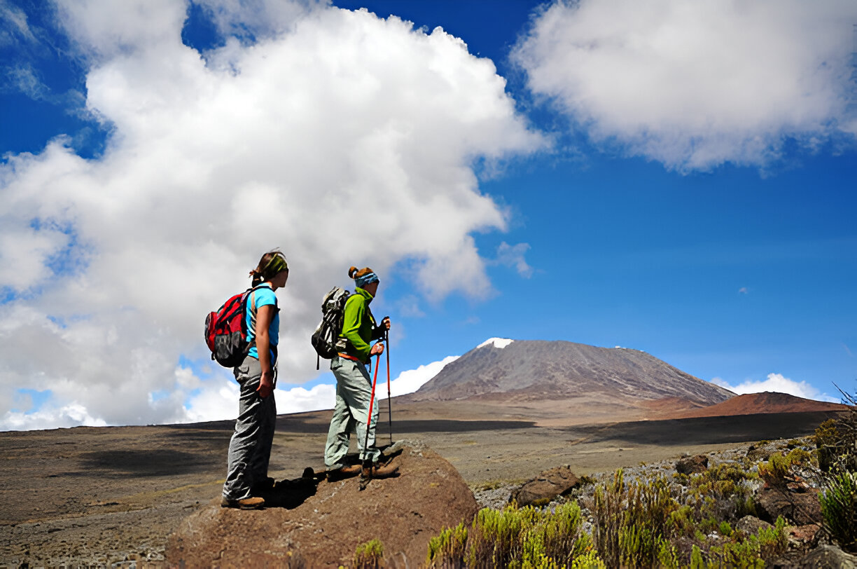 5 - 6 DAYS MARANGU ROUTE - Easier & less expensive. Poor acclimatization. Success rate: 80-85%